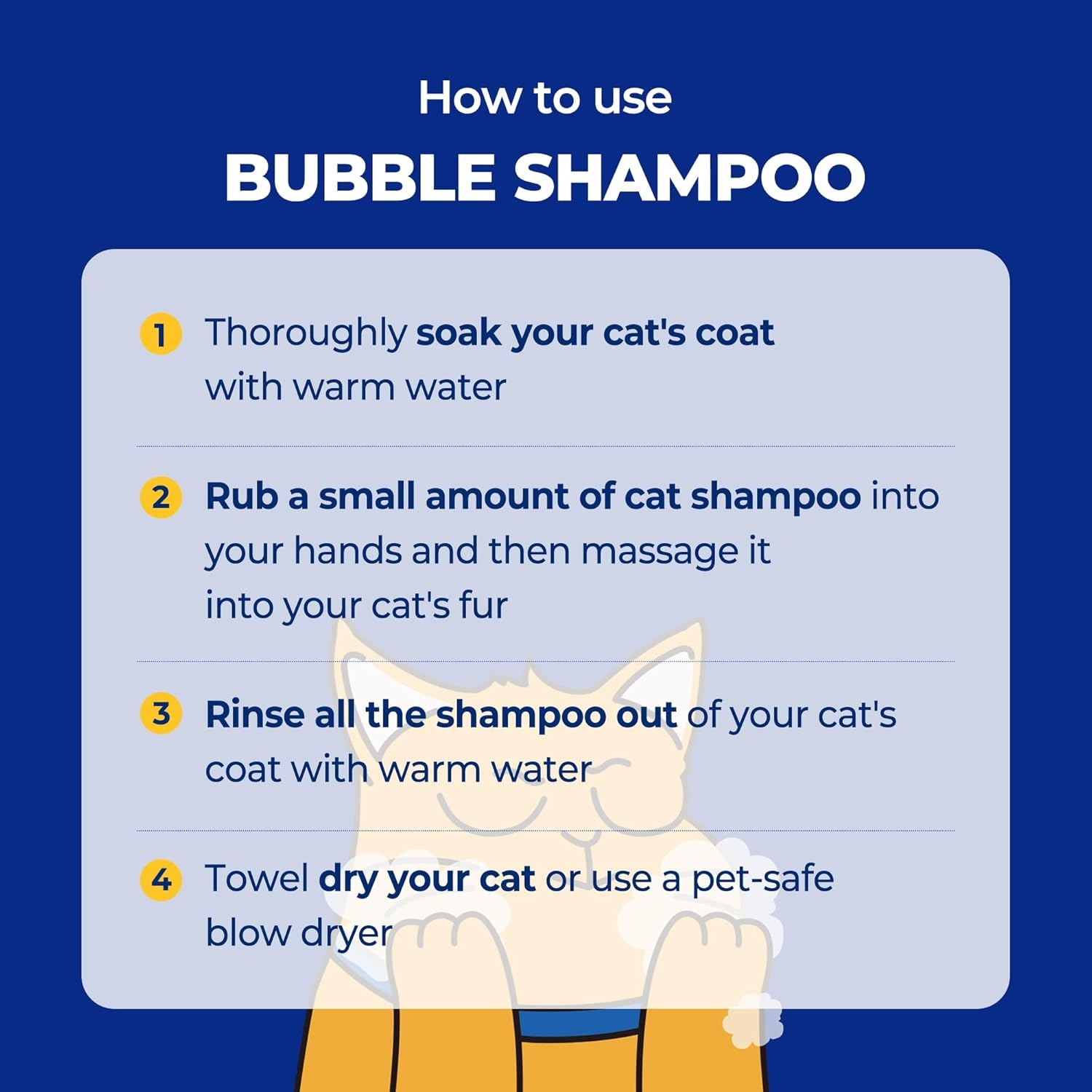 image:imagePETHROOM Premium Cat Silky Shampoo amp Conditioning Strengthen Skin Barrier Hypoallergenic TearFree FragranceFree DeepCleansing Itch Relief Moisturizing Remove Odors