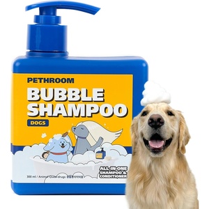 image:imagePETHROOM Bubble Shampoo for Dogs  Gentle DeepCleaning Formula with Organic Ingredients Hypoallergenic and TearFree 101oz