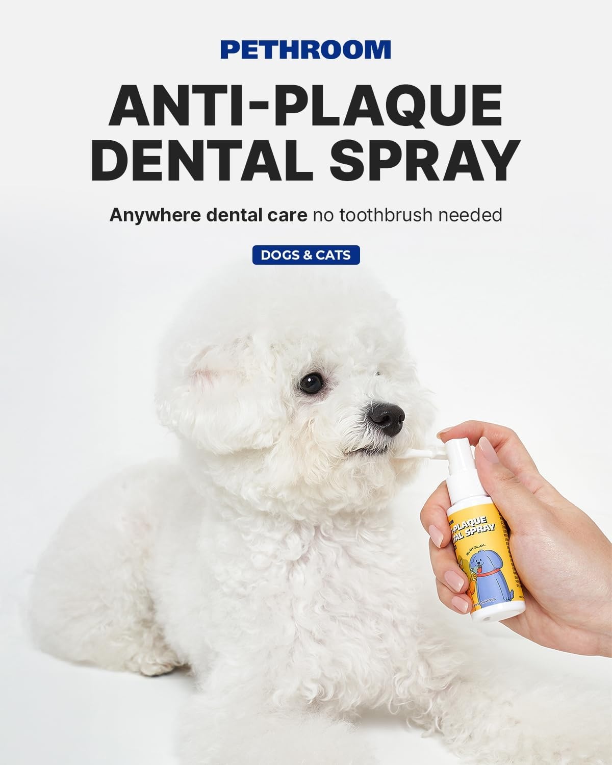 image:imagePETHROOM AntiPlaque Pet Dental Spray Melon Flavor EWG Verified Fresh Breath Oral Care Eliminate Bad Breath Reduce Plaque amp Tartar Buildup 10 Fl OzSweet Potato