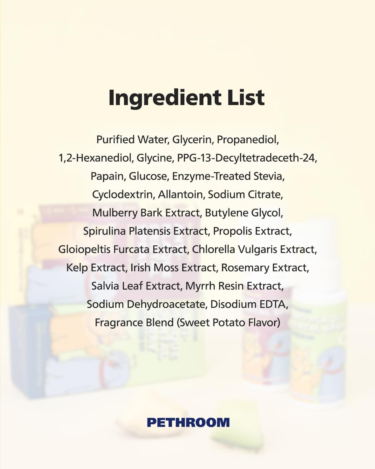 image:imagePETHROOM AntiPlaque Pet Dental Spray Melon Flavor EWG Verified Fresh Breath Oral Care Eliminate Bad Breath Reduce Plaque amp Tartar Buildup 10 Fl OzSweet Potato