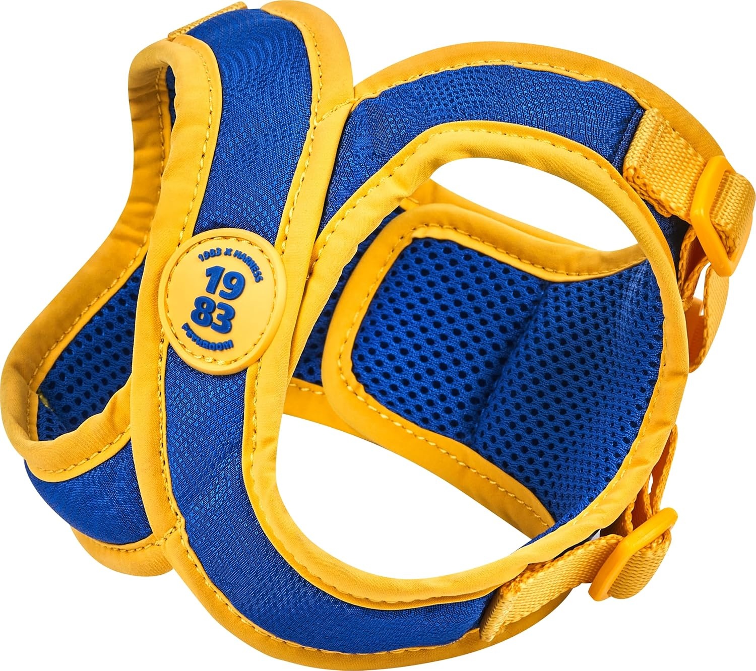 image:imagePETHROOM ComfortX Dog Harness 20 StepIn Lightweight Vest No Choke Easy OnOff with OneTouch Buckle Breathable 3D Mesh Padded amp ShockAbsorbing Adjustable for Small Medium Dogs Extra LargeXL Chest 201224 in