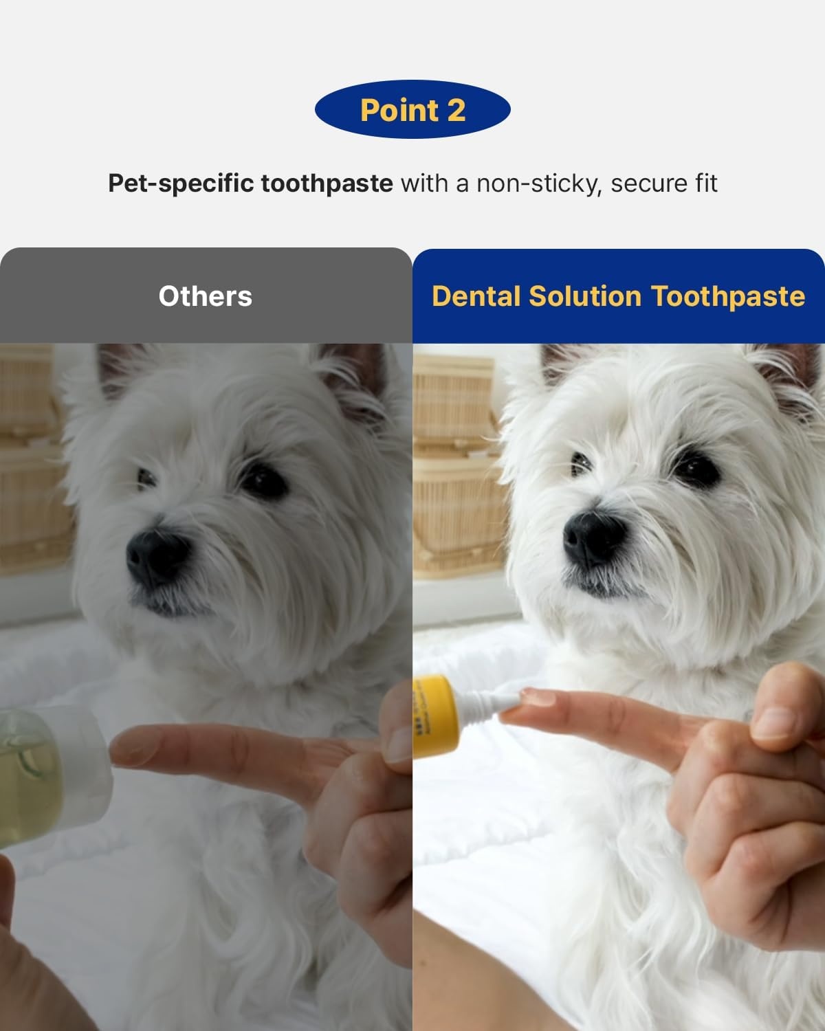 image:imagePETHROOM Pet Dental Solution Toothpaste for Dogs amp Cats Sweet Potato Flavor Enzymatic Toothpaste for Fresh Breath amp Plaque Control Gentle Daily Dental Care Net Wt 21 ozSweet Potato