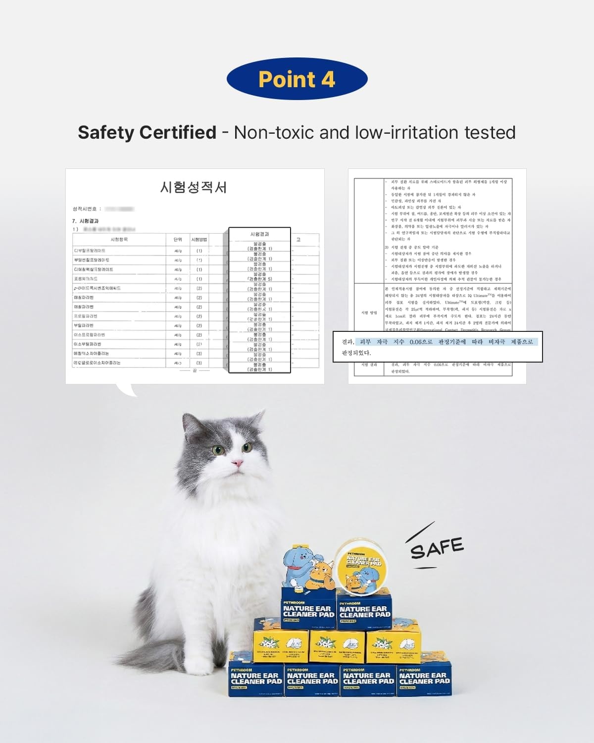 image:imagePETHROOM Nature Ear Cleaning Pads Hypoallergenic Microfiber Pads for Dogs amp Cats Gentle Daily Ear Care that Removes Dirt amp Wax Safely 50 Count