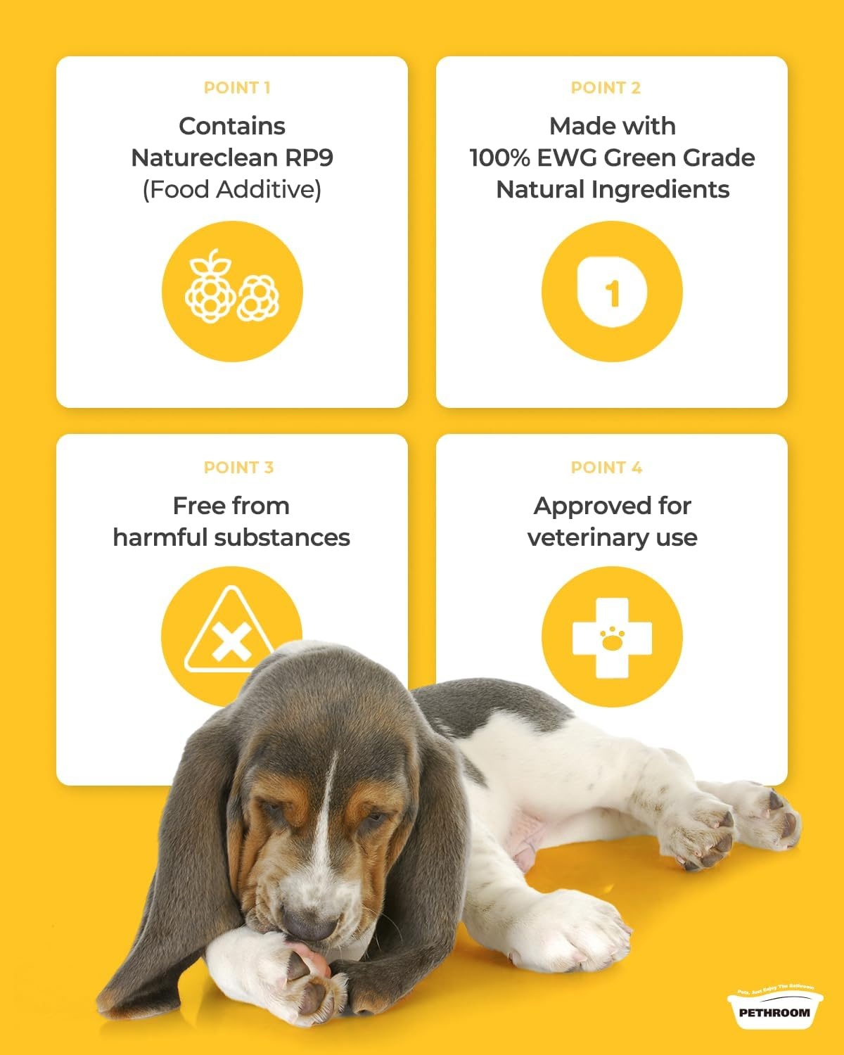 image:imagePETHROOM Rollon Paw Balm for Cats amp Dogs LickSafe Super Moisturizing Paw Protector Soothing Protection from Hot Pavement Easy to Apply Quick Drying NonSticky NonStaining 287 floz