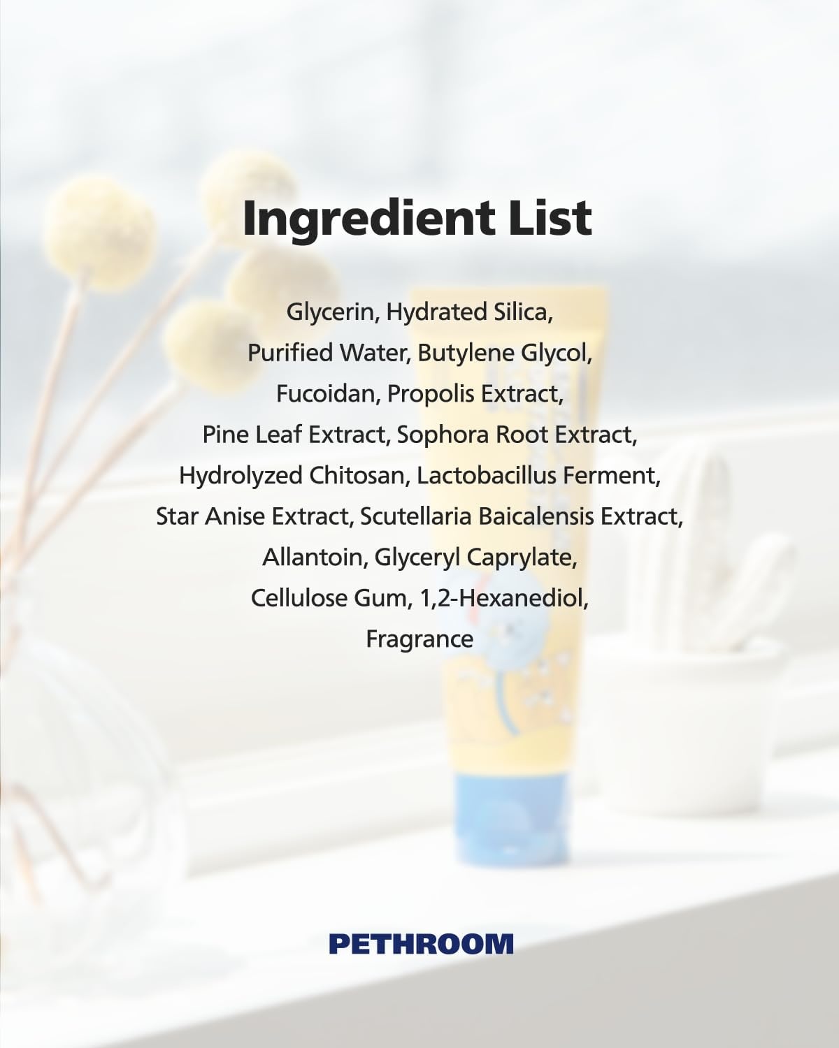 image:imagePETHROOM Pet Dental Clean Toothpaste Plus for Dogs amp Cats Apple Flavor Enzymatic Toothpaste for Fresh Breath amp Plaque Control Gentle Daily Dental Care Net Wt 21 ozOriginal
